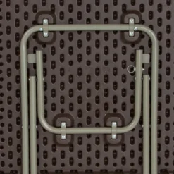 Flash Furniture 1.95-Foot Square Brown Rattan Plastic Folding Table -Living Space Shop GUEST 56c59366 11d0 47a0 beaa af81329622c2