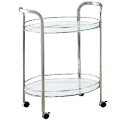 Derria Oval Mirrored Metal Frame Serving Cart - Furniture Of America 10 Derria Oval Mirrored Metal Frame Serving Cart - Furniture Of America -Living Space Shop GUEST 5b6cc95a d23e 49ef 8775 2fe1c2cd8efb