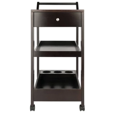 Jeston Entertainment Cart Espresso - Winsome 2 Jeston Entertainment Cart Espresso - Winsome - Image 2