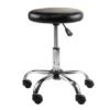 Clark Adjustable Height Swivel Bar Stool With Cushion Black - Winsome