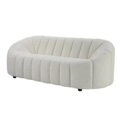83" Osmash Sofa White Teddy Sherpa - Acme Furniture