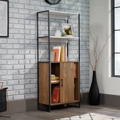 59.56" 2 Open Shelves Tremont Row Vertical Bookcase Sindoori Mango - Sauder 2 59.56" 2 Open Shelves Tremont Row Vertical Bookcase Sindoori Mango - Sauder - Image 2