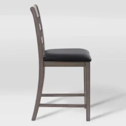 5pc New York Counter Height Wood Dining Set Washed Gray - CorLiving -Living Space Shop GUEST 6181390c 6586 4fa2 bf82 467b687fe915