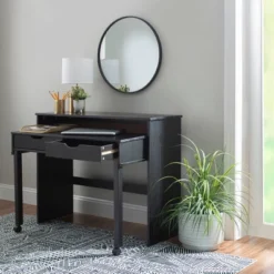 Brookville Extendable Console Desk - Linon 34 Brookville Extendable Console Desk - Linon -Living Space Shop GUEST 625703cf 3bcf 49f9 9de3 8ea50553793d