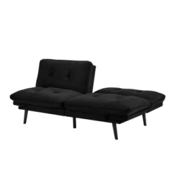 Finley Convertible Futon Sofa Bed Black - Serta 14 Finley Convertible Futon Sofa Bed Black - Serta -Living Space Shop GUEST 62d1a0d2 9609 44bf acf2 7018fd833c05