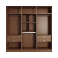Eldridge Freestanding Wardrobe Maple Cream - Manhattan Comfort -Living Space Shop GUEST 647baf29 55b8 4aab b3e2 fc63ec085504