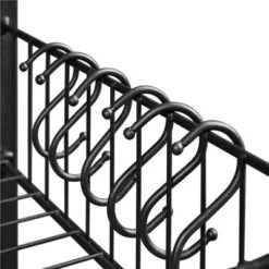Yaheetech Utility Kitchen Storage Rack With 4 Shelves -Living Space Shop GUEST 64fe9019 e197 4a07 bb0a 32b1c55c4f20