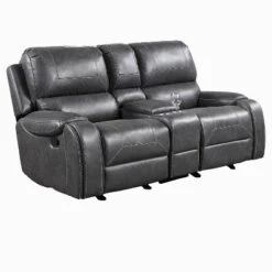 Keily Manual Glider Recliner Loveseat - Steve Silver Co. -Living Space Shop GUEST 6540c0b4 51f6 47ee b6a0 f1570b7a0f13