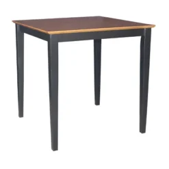36" Square Solid Wood Top Counter Height Table With Shaker Legs - International Concepts -Living Space Shop GUEST 6677418f 2dc6 4a09 b7d2 4fb27cf22193