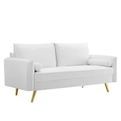 Revive Performance Velvet Sofa - Modway -Living Space Shop GUEST 674dedb1 b466 461f a574 f5b1d7b5135f