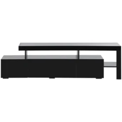 Modern TV Stand For TVs Up To 70'', UV High Gloss Surface Entertainment Center With DVD Shelf-ModernLuxe -Living Space Shop GUEST 680910e6 7fd0 4d25 94fd b86a15aca3bc