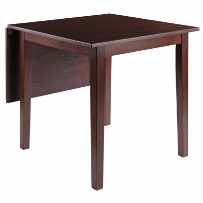 Perrone Drop Leaf Dining Table Walnut - Winsome 5 Perrone Drop Leaf Dining Table Walnut - Winsome - Image 5