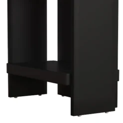 5pc Knolle Park Wood Counter Height Dining Set Black With Oak Wire Brush Finished Top - Hillsdale Furniture -Living Space Shop GUEST 691ab4a9 b7da 4b70 b732 4f7140fc178d