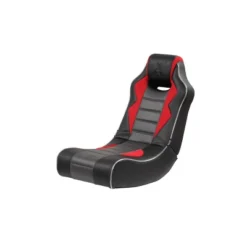 Flash Neo Fiber LED Wired Audio Floor Rocker Gaming Chair Red/Black - X Rocker -Living Space Shop GUEST 69f6efc1 64e2 4a10 abdd 2b8023b66508