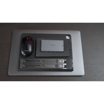 Targus Portable Ergonomic Laptop/Tablet Stand - Silver 8 Targus Portable Ergonomic Laptop/Tablet Stand - Silver - Image 8