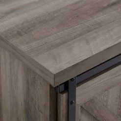 Orson Transitional Sliding X Barn Door Sideboard With 3 Drawers - Saracina Home -Living Space Shop GUEST 6aac8394 f67a 40ca 88b8 57a376edbcca