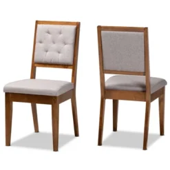 2pc Gideon Wood Dining Chair Set - Baxton Studio 18 2pc Gideon Wood Dining Chair Set - Baxton Studio -Living Space Shop GUEST 6ab0728f 6231 4d70 bc88 59f20b9c0693