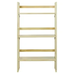 37" Folding Student Bookcase - Flora Home
