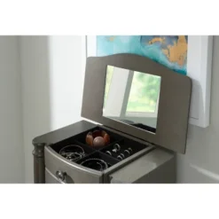 Sedalia Jewelry Armoire Gray - Powell Company 23 Sedalia Jewelry Armoire Gray - Powell Company -Living Space Shop GUEST 6c1bfca2 af72 42b8 a2b9 c8f419fff484