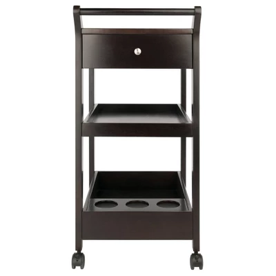 Jeston Entertainment Cart Espresso - Winsome 4 Jeston Entertainment Cart Espresso - Winsome - Image 4