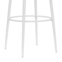 Aubrie Backless 30" Swivel Barstool Off White/Silver - Hillsdale Furniture 15 Aubrie Backless 30" Swivel Barstool Off White/Silver - Hillsdale Furniture -Living Space Shop GUEST 6f1317d2 282b 467a b3db 43d9d4376a9d