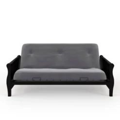 Full Chester Wood Arm Futon Frame With 8" Polyester Mattress - Room & Joy 29 Full Chester Wood Arm Futon Frame With 8" Polyester Mattress - Room & Joy -Living Space Shop GUEST 718ca4ef 5e5e 4f05 9820 f8ad2acbf17b