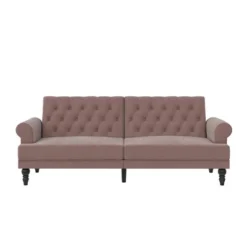 Cassidy Upholstered Futon - Paris Hilton X The Novogratz -Living Space Shop GUEST 71d728b3 1186 4a9c b2f8 1b0970037447
