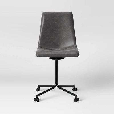 Bowden Office Chair With Casters Gray - Project 62™ 2 Bowden Office Chair With Casters Gray - Project 62™ - Image 2
