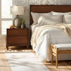 Wood & Cane Transitional Nightstand - Hearth & Hand™ With Magnolia -Living Space Shop GUEST 7458edb0 cafe 4b22 951c a4eb42bc6887 1