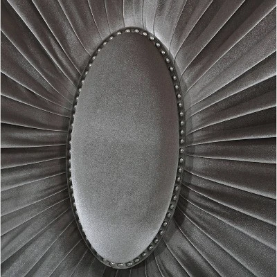 3pc Queen Bentlee Bedroom Set With 2 Nightstands Silver/Warm Gray - HOMES: Inside + Out 9 3pc Queen Bentlee Bedroom Set With 2 Nightstands Silver/Warm Gray - HOMES: Inside + Out - Image 9