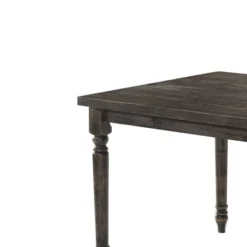 60" Claudia Li Dining Table Weathered Gray - Acme Furniture 6 60" Claudia Li Dining Table Weathered Gray - Acme Furniture -Living Space Shop GUEST 79cfd126 007e 429b b9ca 32ae30076ba8