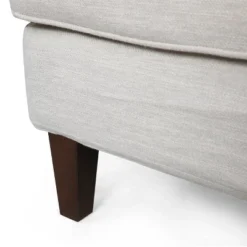 Fairburn Contemporary Pillow Back 3 Seater Sofa Beige/Espresso - Christopher Knight Home 8 Fairburn Contemporary Pillow Back 3 Seater Sofa Beige/Espresso - Christopher Knight Home -Living Space Shop GUEST 7c841052 715a 4314 86f3 cede25a5d435