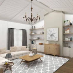 Traditional Carved Wood Curved Cabinet Brown - Olivia & May -Living Space Shop GUEST 7e13c747 13c5 429d af64 dfd2801bca82