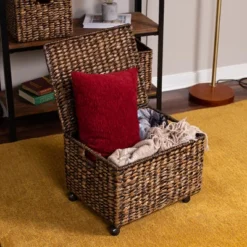 BirdRock Home Rolling Legal Letter File Organizer With Lid For Office - Brown Wash -Living Space Shop GUEST 7e46d40d 302b 49be a47e a61065e9768a