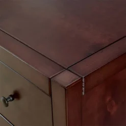 MUSEHOMEINC ST1001E 31.5 Inch Tall Rustic Solid Wood 3 Drawer Storage Dresser Nightstand With Black Metal Rounded Knobs, Espresso -Living Space Shop GUEST 7e7c8e9d fd38 4a37 879b 7510be137ea8