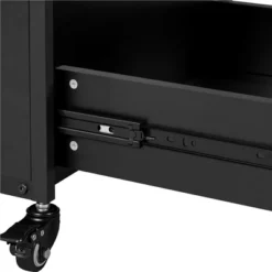 Yaheetech Mobile Office File Cabinet Industrial Vintage Rolling File Cabinet -Living Space Shop GUEST 7eea6cc1 f727 4c06 b37c 1bf812332b4b