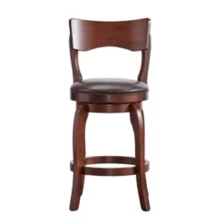 24" Calder Swivel Counter Height Barstool - Inspire Q -Living Space Shop GUEST 7f8c3f3b 559c 4d34 9a26 2e1522a575fa