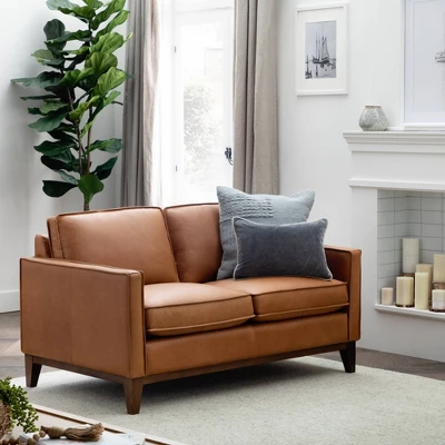 Chatfield Loveseat Chestnut Brown - New Heights 1 Chatfield Loveseat Chestnut Brown - New Heights