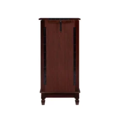 Tierra Contemporary Jewelry Armoire Merlot Brown - Powell Company -Living Space Shop GUEST 81017bc8 9cf5 4a68 a48c b3a81a94dfbc
