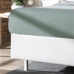 Metal Smart BoxSpring Mattress Base With Quick Assembly Gray - Zinus 12 Metal Smart BoxSpring Mattress Base With Quick Assembly Gray - Zinus -Living Space Shop GUEST 81756323 2f08 45ec bade f37c198417f5