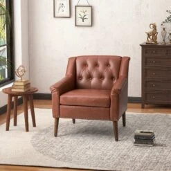 Nycteus Vegan Leather Armchair | ARTFUL LIVING DESIGN 26 Nycteus Vegan Leather Armchair | ARTFUL LIVING DESIGN -Living Space Shop GUEST 82575c39 3ad5 438e bc11 9067bb645873