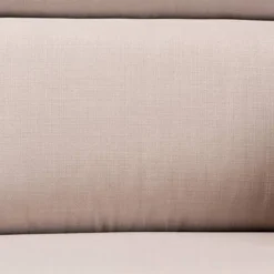 Charlotte Fabric Upholstered Wood 3 Seater Sofa Taupe/Brown - Baxton Studio -Living Space Shop GUEST 82b0d4fd de76 4c0b 9843 c7a5fb2d5845