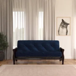 Full Brayden Wood Arm Futon Frame Espresso - Room & Joy 11 Full Brayden Wood Arm Futon Frame Espresso - Room & Joy -Living Space Shop GUEST 8340e411 fffe 496d a26e 56dbed67678b