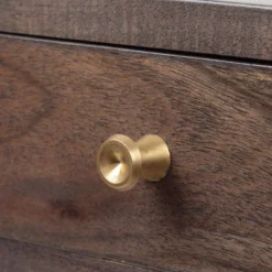 Bucyrus Rustic Glam Handcrafted Acacia Wood C Shaped Side Table Dark Brown/Gold - Christopher Knight Home -Living Space Shop GUEST 83eab47b 20e9 4a62 91aa 0ce1b387f5f4