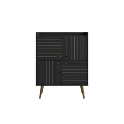 45.5" Bogart Mid-Century Modern 4 Shelf Accent Cabinet - Manhattan Comfort -Living Space Shop GUEST 84ceb9ef 21a6 499b 883e 5876892f915e