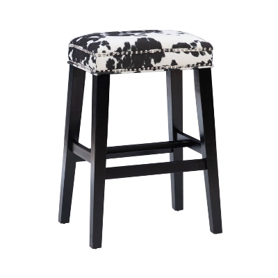 Walt Backless Barstool Wood - Linon 8 Walt Backless Barstool Wood - Linon - Image 8