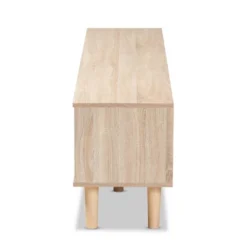 Clapton Wood TV Stand For TVs Up To 75" Gray/Brown - Baxton Studio -Living Space Shop GUEST 855be589 beb8 42ad b0bd 8767f741bdf7