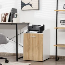 Costway File Cabinet With 2 Drawers Mobile Filing Cabinet W/Wheel For Letter Size -Living Space Shop GUEST 87f90314 e7f3 4afe 8c34 c15aef29b0ea