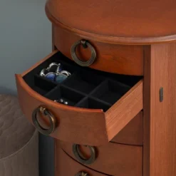 Raine Jewelry Armoire Cherry - Powell Company 23 Raine Jewelry Armoire Cherry - Powell Company -Living Space Shop GUEST 88e24efc 1909 4b64 b10d 9c6ff2448589