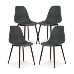 Set Of 4 Virginia Sculpted Dining Chair - Poly & Bark 22 Set Of 4 Virginia Sculpted Dining Chair - Poly & Bark -Living Space Shop GUEST 89efa9e0 1bb1 4936 8531 cdbcba6f3c0e